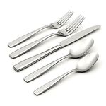 Oneida Continuum 20 Piece Everyday, Service for 4 Flatware Set, 20PC FW, Stainless