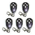 ALEKO 5LM123 Remote Control for Gate Opener Remote Transmitter, Lot of 5