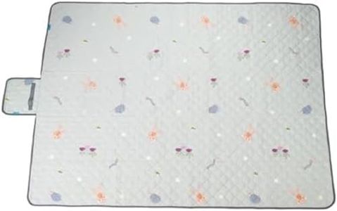 Taf Toys Urban Garden Extra-Large Outdoor Play Mat. 200 x 150cm Baby Floor Mat. Foldable Water Resistant Playmat Folds into Travel Bag. For Babies & Toddlers. Suitable for Baby Boys & Girls 0 Months +