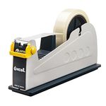 Excell Heavy Duty Steel Desk Tape Dispenser with Safety Blade Cover (1 Inch)