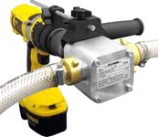 Zuwa USA Heavy Duty Drill Powered Pump ¾” 8 GPM - Marine Grade Aluminum | Unistar-2001A (Drill not included)