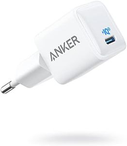 Anker Nano Chargeur Rapide iPhone 12 20 W, PIQ 3.0, USB C Compact PowerPort III pour iPhone 12/12 Mini/12 Pro/12 Pro Max, Galaxy, Pixel 4/3, iPad Pro, AirPods Pro, etc.