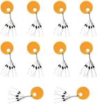 GroveEss 60 PCS Oval Float Stops,Du