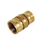 Briggs & Stratton 7175187GS Pressure Washer Garden Hose Quick-Connect Kit, Brass