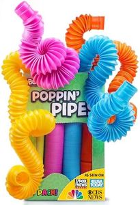 BunMo Pop Tubes Sensory Toys, Fine Motor Skills Easter Basket Stuffers Toddler Toys, Fidget Toys for Sensory Kids and Kids Learning Toys.