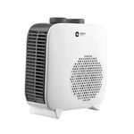 Orient Electric Glint Room Heater for Home | Dual Heating Mode (1000/2000 Watts) | Overheat Protection | Dual Placement | 5 Level Safety Protection | Electric Fan Heater for Winter | Pack of 1 - White