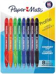 Paper Mate Profile Mech Mechanical Pencil Set, 0.7mm #2 Pencil Lead, Great for Home, School, Office Use, Assorted Barrel Colors, 8 Count