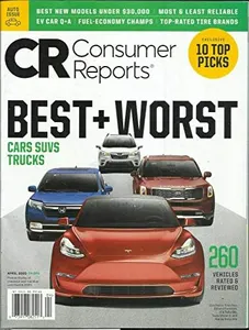 CR CONSUMER REPORTS MAGAZINE APRIL 2020, BEST+WORST CARS SUVS TRUCKS.