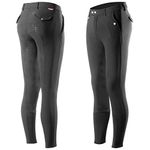 HORZE Men's Grand Prix Full Seat Breeches - Silicone Grip