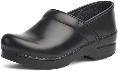 Professional Stapled Clog By Dansko Unisex Nursing Shoe Black Cabrio