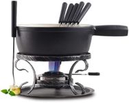 Artestia Cast Iron Fondue Pot Set –