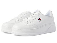 Tommy Hilfiger Women's Grazie Sneaker, White, 9