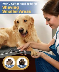 oneisall 3-in-1 Dog Clippers – Cordless Pet Grooming Kit