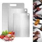 3-Piece Kitchen Titanium Cutting Bo