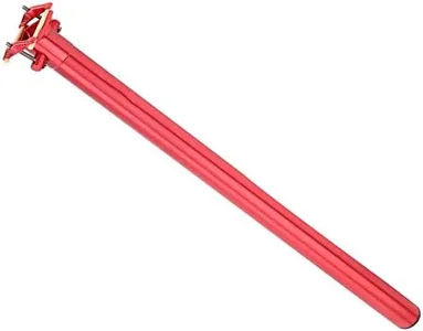 Keenso Seatpost Tube, Aluminum Alloy Seatpost 33.9mm 80KG/2821.9oz Folding Cycling Road Mountain Seat Post Tube(red) & Parts