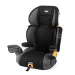 Chicco KidFit Zip Plus 2-in-1 Belt Positioning Booster Car Seat - Taurus, Black/Grey