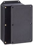 BUD Industries PT-11800 Style J Plastic Box, 8-1/4 Length x 5 Width x 3 Height, Textured Matte Black Finish by BUD Industries