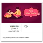 Amazon Pay eGift Card - Happy Rakshabandhan - Brother Sister Duo