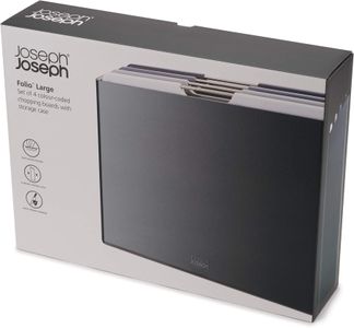 Joseph Joseph Large Folio Chopping Board Set – Graphite
