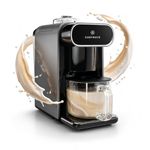 ChefWave Milkmade Non-Dairy Milk Maker, 6 Plant-Based Programs, Auto-Clean, Almond Oat Soy Cashew Coconut Macadamia, 1000W, (Silver/Black)