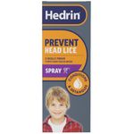 Hedrin Prevent Head Lice Spray, Easy, No Fuss Nit Protection Treatment, Clinically Tested, Suitable for Adults & Children, 1 x 200ml (Formerly Protect & Go Spray - Packaging May Vary)