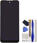 LCD Display Touch Digitizer Screen Replacement for Motorola Moto E40 with disassembly Tools and adhesives