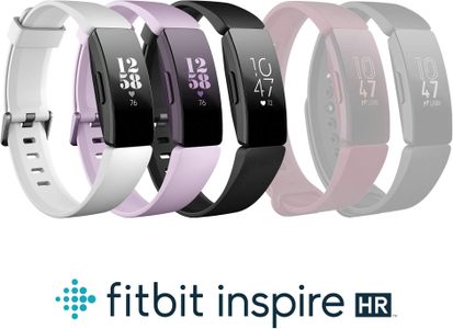 Fitbit Inspire HR Fitness Tracker – White