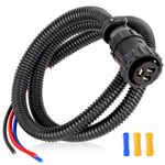 Z8 3 Pin Auxiliary Cable Kit 187103A1 RE37651 for John Deere,Case-IH Combine Cotton Picker Tractor,Ford 9530T 9630T 9630 9330 CPX620 CPX610 CPX420 9230 8910-8950 7210-7250 625 620 2588 2144 2166