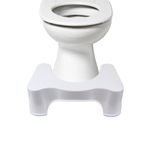 BLITZ HUB The Toilet Squat Stool with Acupressure Points - Scientifically Engineered Angle for Optimal Bowel Movement - Anti-Slip Surface for Stability and Safety - Potty Stool for Adults