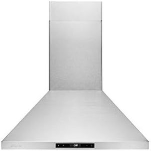 Hauslane - Chef Series Range Hood 36" WM-538 Wall Mount Range Hood - European Style Stainless Steel Stove Ventilation - 3 Speed, Touch Control, LED Lamps, Baffle Filters - Vented or Ductless