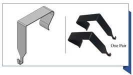 Modtek High Strength Office Cubicle Whiteboard Hanger-Narrow Hook! (2 Pair)