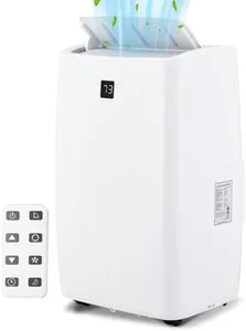 Garvee 14,000 BTU Portable Air Conditioner Cools Up to 750 Sq.Ft, 3-IN-1 Energy Efficient Portable AC Unit with Remote Control & Installation Kits for Large Room, Office, RVs