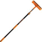 EXTEND-A-REACH 5-12 ft Window Washing Kit Window Cleaning Tool & Window Washer Squeegee with Telescopic Extension Pole (20+ Foot Reach)