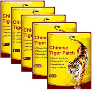 Chinese Pain Relief Plaster, Arthritis Pain Relief Plaster Chinese Medical Back Muscle Patch for Arthritis & Knee Joints Back Pain (5)