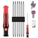 KiimSin 6 in 1 Screwdriver Set for Dyson Hair Dryer for Dyson V6 V7 V8 V10 V11 V15 DC24 DC40 DC41 DC50 Vacuum Cleaner, Slotted, Phillips, Torx Screwdriver Set Maintenance Disassembly Accessories