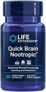 Life Extension Quick Brain Nootropic, 30 Count