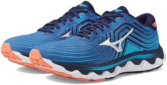 Mizuno Men's Wave Horizon 6 Sneaker, Surf the Web-silver, 8