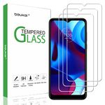 beukei (3 Pack) Compatible for Motorola Moto G Pure Screen Protector Tempered Glass, (6.5 inch) Touch Sensitive,Case Friendly, 9H Hardness