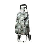 40L Lightweight Shopping Trolley, Hard Wearing & Foldaway Trendy Folding/Collapsible Push/Pull Carts for Easy Storage with 2 Wheels (40L, Cats)