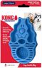 MELARQT Kong Brosse pour Chien Zoom Groom pour Le toilettage et Le Massage Tout en enlevant Les Poils lâches et la Peau Morte Bleu