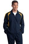 Sport-Tek - Colorblock Raglan Jacket., Navy, Large