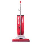 Sanitaire SC899F Commercial Shake Out Bag Wide Upright Vacuum Cleaner with 7 Amp Motor, 16" Cleaning Path