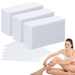 SEPGLITTER Wax Strips for Hair Removal, 300 Pieces 1.6 x 3.9 Inch Non Woven Waxing Strips Face Wax Paper Strips for Women Facial Body Arms Legs Hair Cleaning and Remover