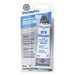 Permatex 59103 Clear RTV Silicone Adhesive Sealant 66BR, 80mL