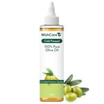 WishCare® 100% Pure Premium Cold Pressed Olive Oil for Hair & Skin - 200ml