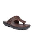 Hush Puppies Mens Track Thong Brown Slipper - 7 UK (8744979)