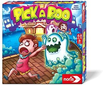 Noris 606061903 Pick-a-Boo – El emocionante Juego de reacción para niños a Partir de 5 años, terriblemente Divertido para 2-4 Jugadores, Juegos para niños