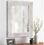 HLFMVWE Mirrors for Wall Rustic Woo