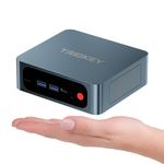 TRIGKEY Mini PC WOS Pro Desktop PC 8th Gen Intel I3-8109U(Up to 4.5GHz) 16GB DDR4 500G NVME SSD Speed S8 Micro Computer, Support Mini Computer 4K@144Hz 4K@60Hz Dual HDMI, WIFI 5,WOS