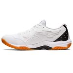 ASICS Men's Gel-Rocket 11 Size 10H 1071A091 White/Pure Silver